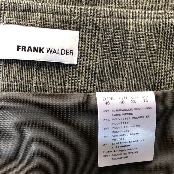 Tiered layered hem menswear maxi skirt - Picture 3 of 8